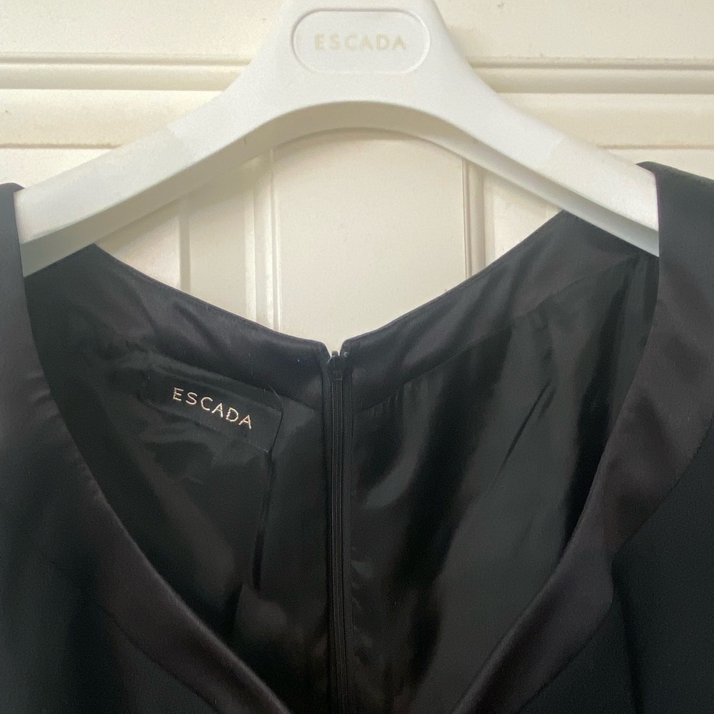 Escada Elegant Black Vintage Gown - Picture 3 of 11